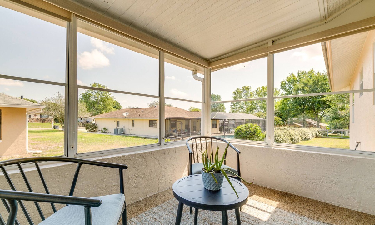 Pine Ridge House | Florida Vacation Rental w/Enclosed Porch!