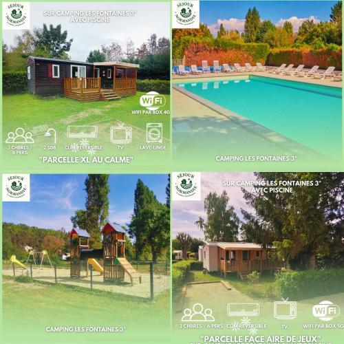 Ivry-la-Bataille Resort | Location de plusieurs Mobilhomes 6 personnes Camping 3 Etoiles Séjour Normandie Paris Eure Gestion Ivry La Bataille