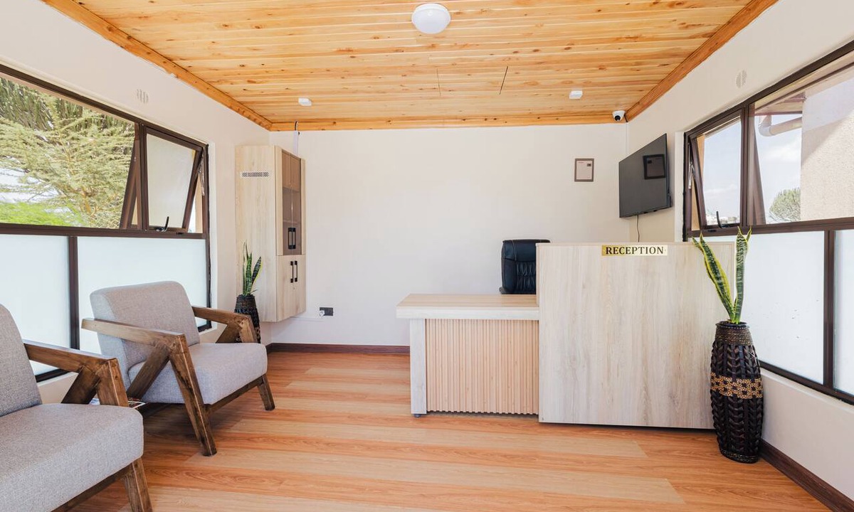Naivasha Cabin | Rustic A-frame cabins blending natural wood,glass and serene outdoor living