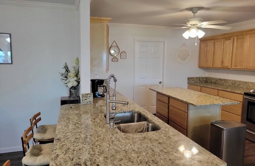 Florida Panhandle House | 5/3 'Bayfront Beach-House' with Pier & Hot Tub on Pensacola Escambia Bay in Pace