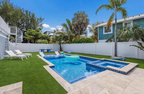 Anna Maria House | Back To Blue: Amazing Bean Point Location, Resort Style Backyard with Pool by Anna Maria Life