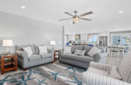 East Sandwich House | Brand New Magnificent Oceanfront Home with Spectacular Views on Private Beach