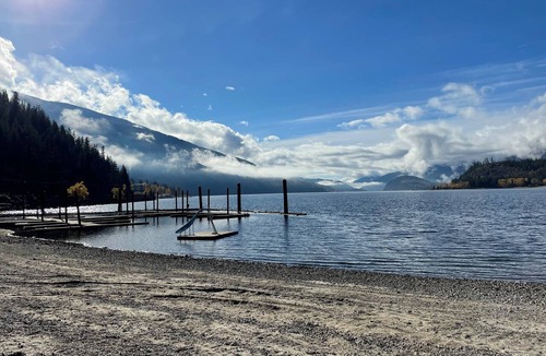 Sicamous Cabin | Cozy Cabin in Buena Vista Resort w/Boat Slip, Beach/Lake Access, Kayaks, Park.