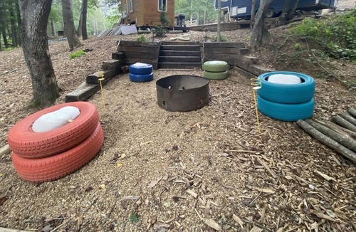Mill Spring RV Rental | Cozy Tiny Home in the Mountains Of Lake Lure NC