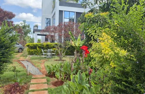 Ngelani Ski Chalet | Elmadel Coffee Gardens & Village- Family Villas, Couples Chalets, Holiday Getaway & Garden Coffee Shop, Rustic Gardens- 50kms from Nairobi