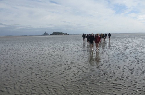 Dragey-Ronthon House | Gîte de Tissey in the Bay of Mont-St-Michel, quiet and cosy with wood-burning stove.