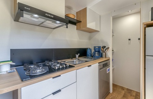 Vaulnaveys-le-Bas RV Rental | Mobile home 'Nest 29 N°25' with Wi-Fi, air conditioning and shared pool