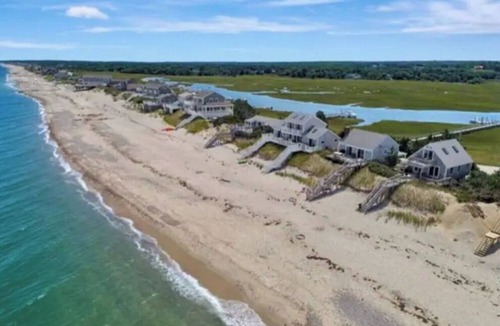 East Sandwich House | Oceanfront home on Private Beach!