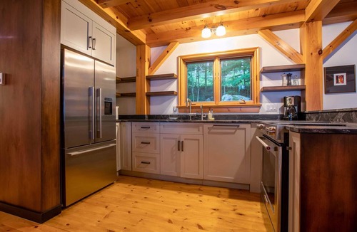MacTier House | Post and Beam Lake Joe Gorgeous cottage & boathouse on a quiet Lake Joseph Bay!