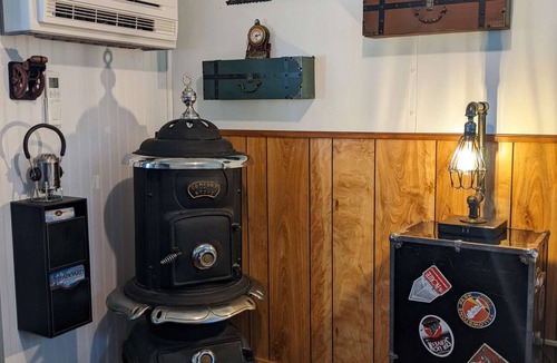 Sequim Hotel | Steampunk Train at Olympic Railway Inn - Pet Friendly