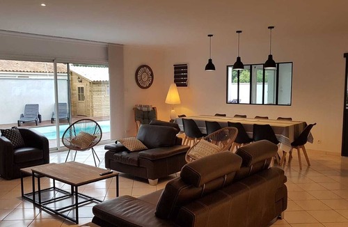 Angles House | Villa with all the amenities + swimming pool, 6 km from the beaches of Longeville-sur-Mer