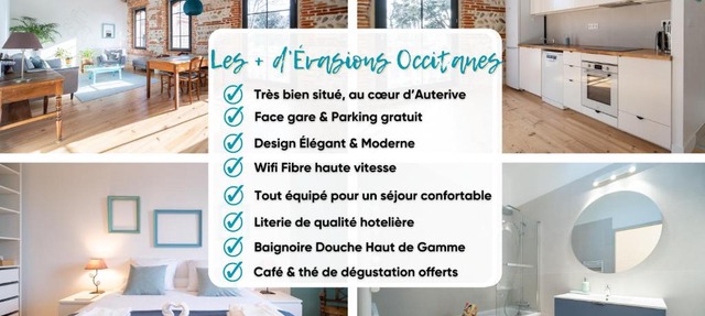 Évasions-Escapade, centre-ville, gare in Auterive