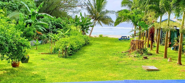 2 BR, 2 bath, with lovely quiet beach, closeby Avarua town, Tamarind restaurant in Pue Tapere