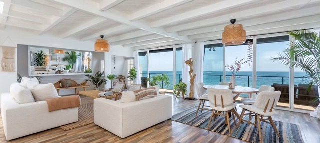 4B/4B Beach Homes with Private Beach Access in Malibu