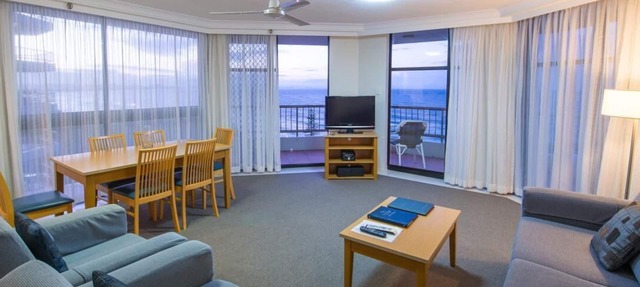 Absolute Beachfront Coolangatta Apart. sleep 6 available. Jan 2nd - 9th 2027 in Coolangatta