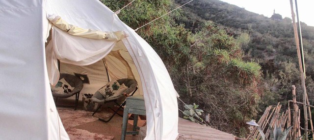 Boho Glamping | Private Jacuzzi | Wine Country in Ensenada
