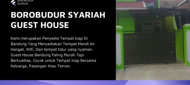 Borobudur Syariah Guest House in Bandung