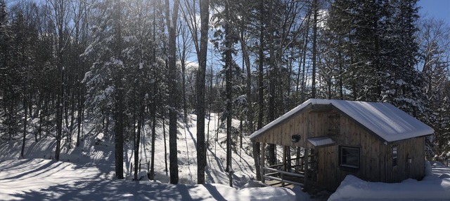 Brookside cabin on Budding Homestead in Washington