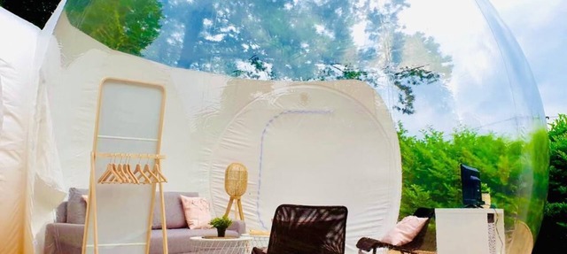 BUBBLE with private spa (4 peoples) in Noues de Sienne