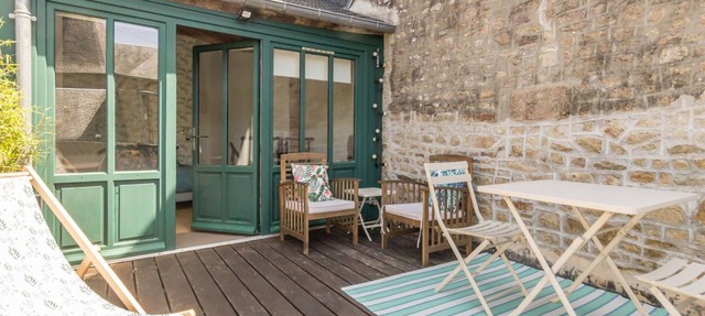 Charming duplex with private terrace in the heart of Avranches in Avranches