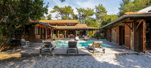 Charming house in Cap Ferret with private pool in a haven of peace in Lège-Cap-Ferret