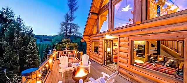 Creekside Cabin with Private Hot Tub & Wood Stove in Black Hawk