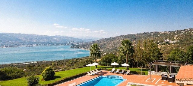 Hanging Over the Sea - Enormous Garden With Full Privacy & Spectacular Views! in Chania