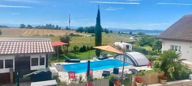 Homerez - Comfortable studio in Bevaix with mountain view - 30 m² + Spa in Bevaix