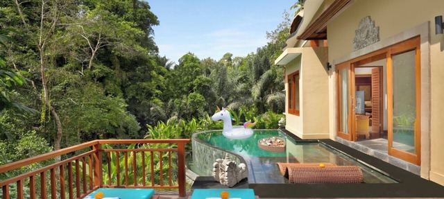 Infinity pool 2 Bedroom in Ubud in Gianyar