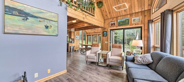 Inviting Cornville Home w/Deck on 10 Acres! in Cornville