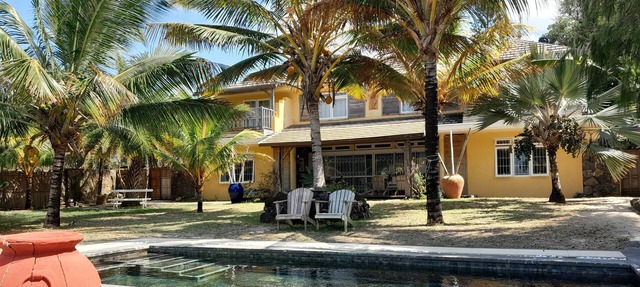 JARDIN DE CORAIL - FREGATE - Beachfront Studio with Sea view in Pointe d'Esny