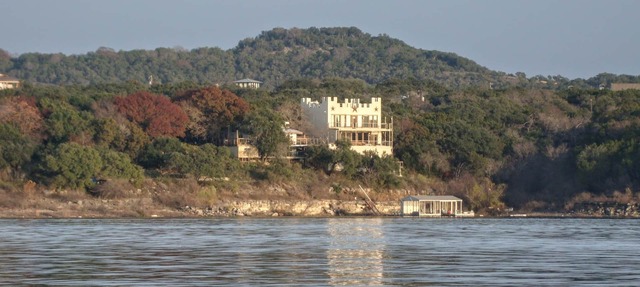 Lakefront Castle Lake Travis Sleeps 15, Private Cove , Dock , Fire Pits, Boats in Volente