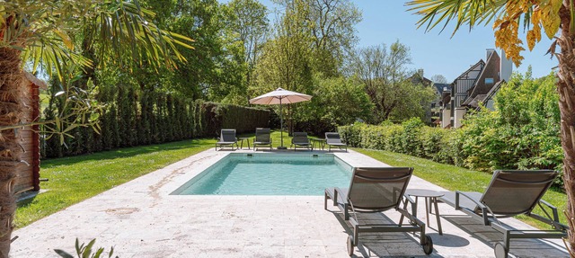 Le Fairway - Villa & pool on the golf course in Tourgéville