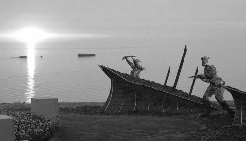 le neptune in Arromanches-les-Bains