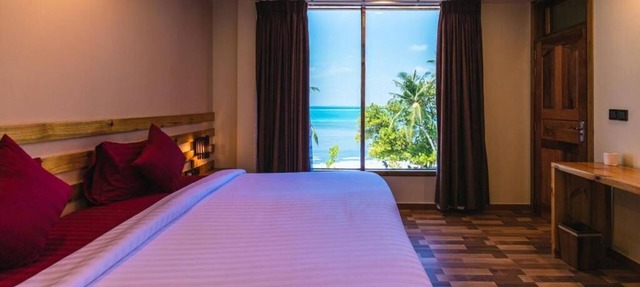 Lux two bedrooms Beachfront villa in Dhangethi(bnb) in Dhangethi