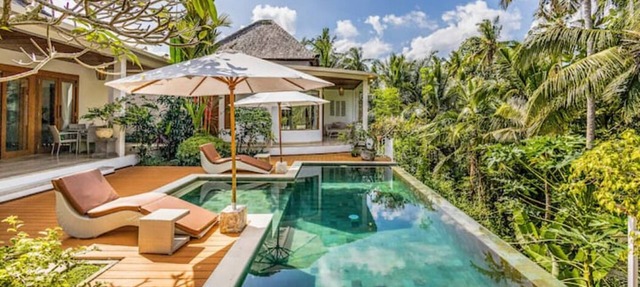 Luxurious 2 BR Villa w/Private Pool & views in Ubud