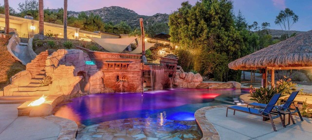 Luxury Private Resort | Pirate Ship Pool & Theater in Escondido