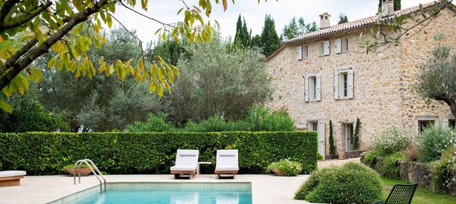 Maison Véronique – 7BR/7 bathroom Luxury Provençal Stone Estate/2 heated Pools in Roquefort-les-Pins