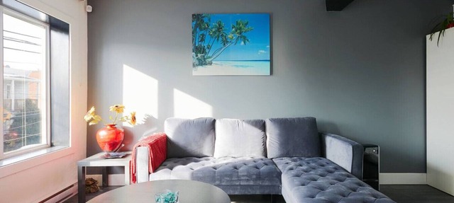 Maison Windsor| Cozy Modern 2BR Condo| Open-Concept + Patio Deck in Montreal