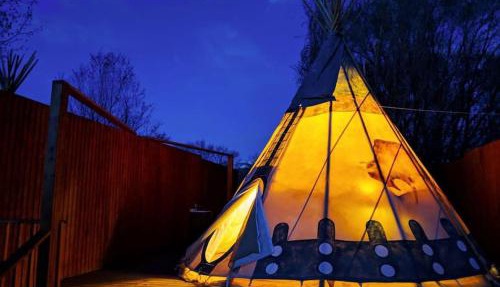 Moab RV Resort Glamping Tipi OK56 in Moab