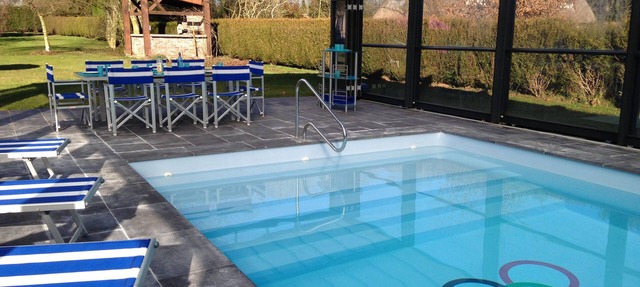 Normandy villa 4*, air conditioned, private heated covered pool, peaceful garden in Lieurey