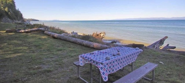 Ocean View Tent Site T12 in Port Angeles