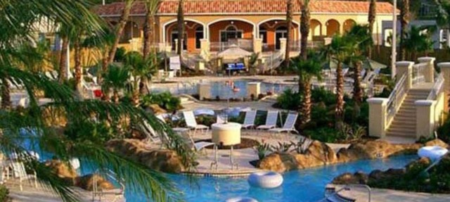 Orlando Lazy River Oasis with Game Room, Bar, Restaurant, Water Slide & Hot Tub in Davenport