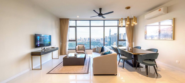 Pavilion Embassy 3R2B High Floor KLCC 600MBPS Luxe in Kuala Lumpur