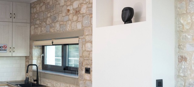 Pierres Blanches Residences 3, with private pools in Mitilini