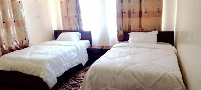 Royal Gardens Muthatari - Embu : Standard Double Room with Two Double Beds in Embu