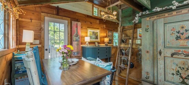 Rustic Cottage in the Woods Close to Tryon Equestrian Center in Rutherfordton