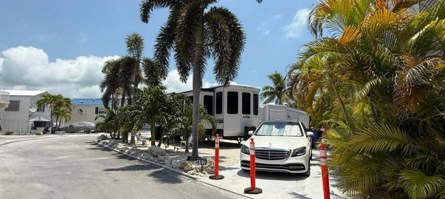 Rv empty lot campground in Cudjoe Key in CudJoe key