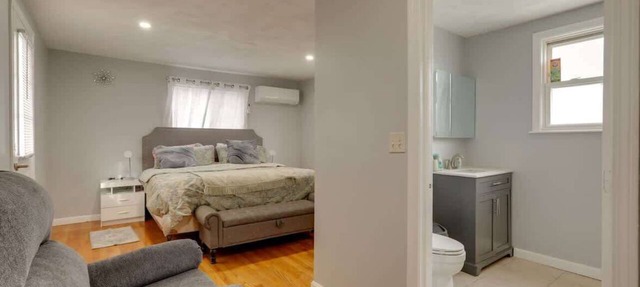 Spacious and Comfortable 1 Bed 25 km from Gillette in Milton