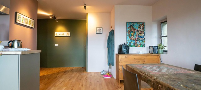 Studio de l'artist in Bellerive VD